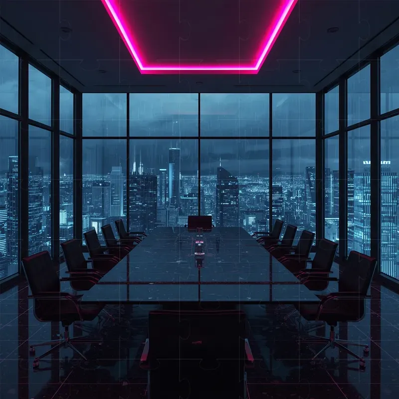Executive Virtual Boardroom Backgrounds