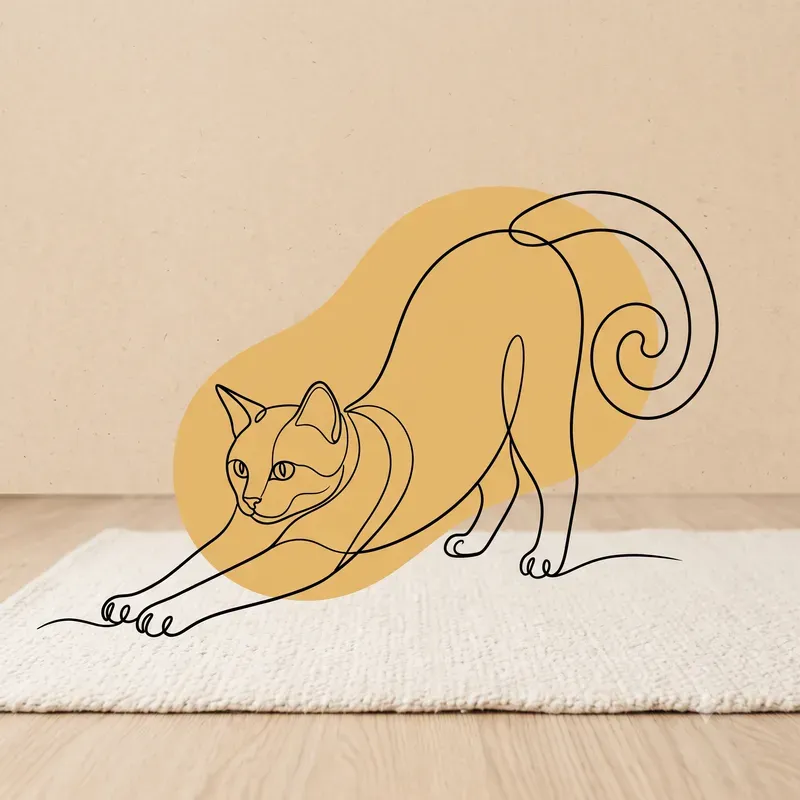 Minimalist Continuous Line Art Designs
