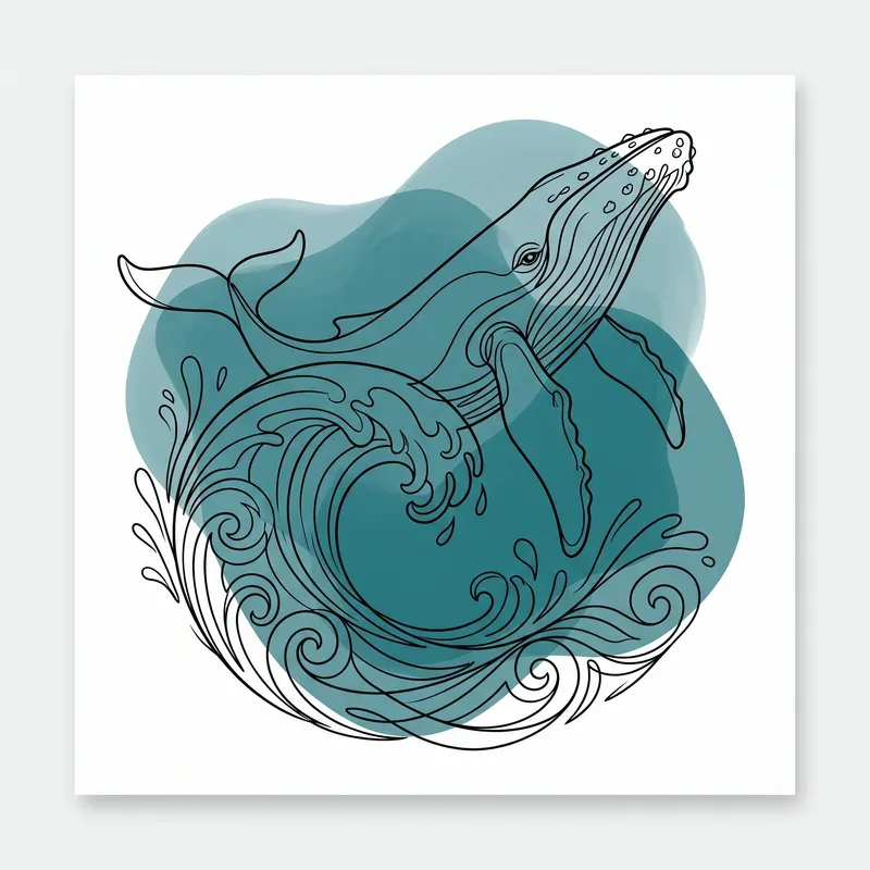 Minimalist Continuous Line Art Designs