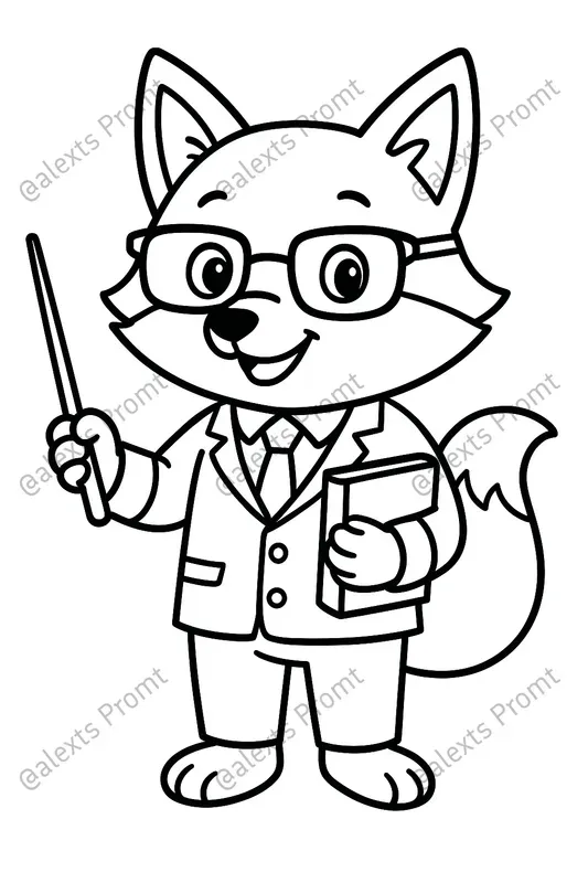 Animal Job Coloring Pages