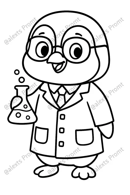 Animal Job Coloring Pages