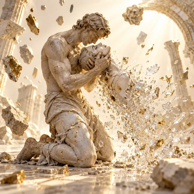 Surreal Fragmented Human Sculptures