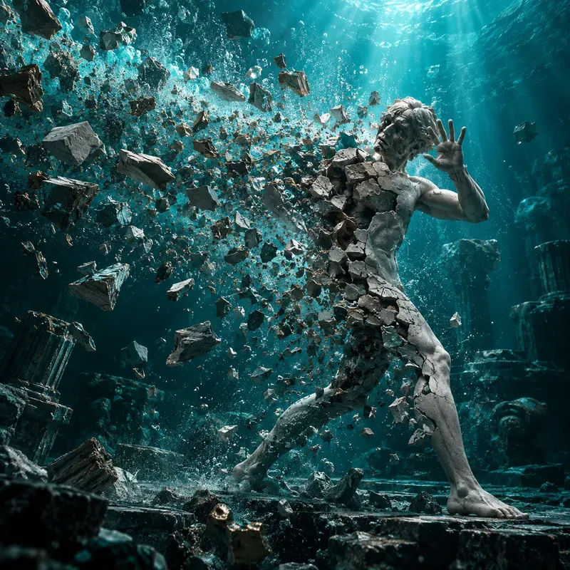 Surreal Fragmented Human Sculptures