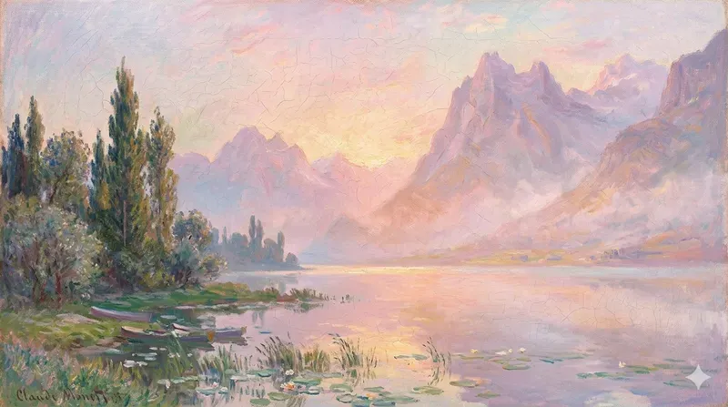 Dreamy Impressionist Landscape Generator