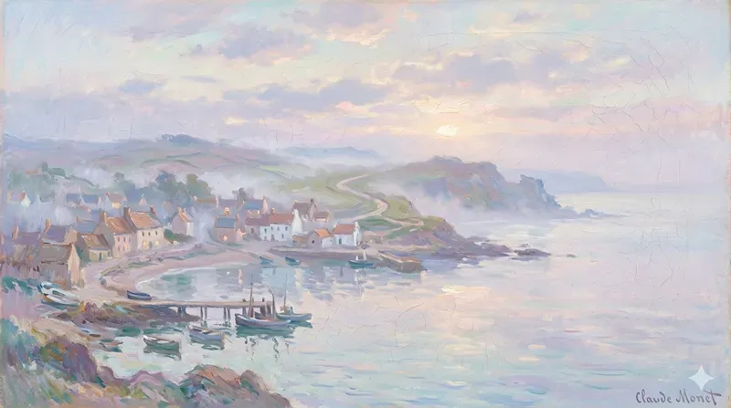 Dreamy Impressionist Landscape Generator