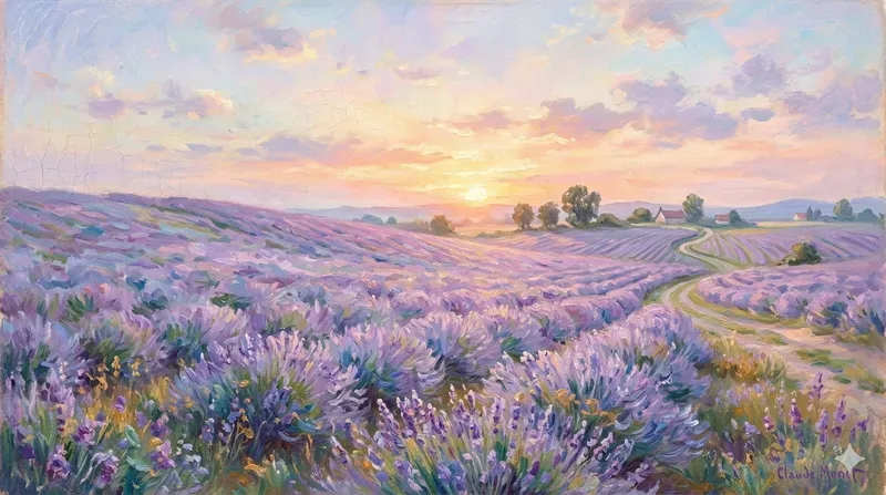 Dreamy Impressionist Landscape Generator