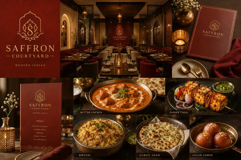 Luxury Restaurant Brandings