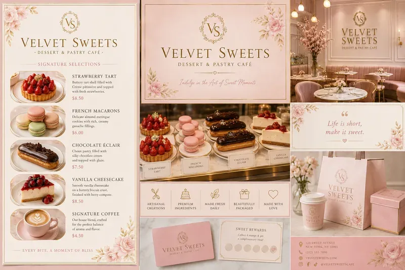 Luxury Restaurant Brandings