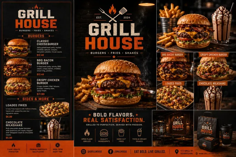 Luxury Restaurant Brandings