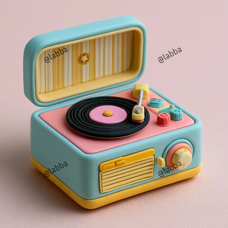 Minimalist 3D Claymation Art