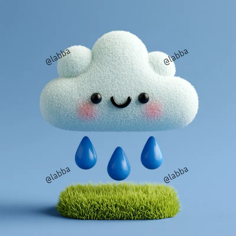 Minimalist 3D Claymation Art