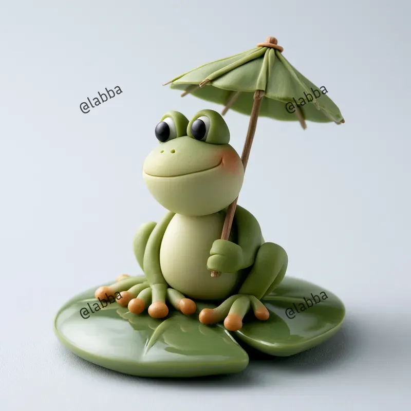 Minimalist 3D Claymation Art
