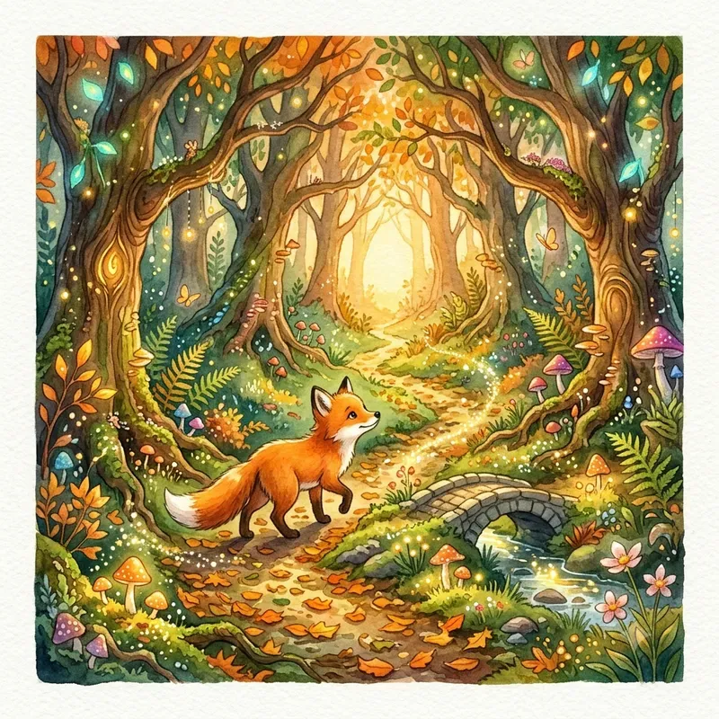 Magical Forest Storybook Art Creators