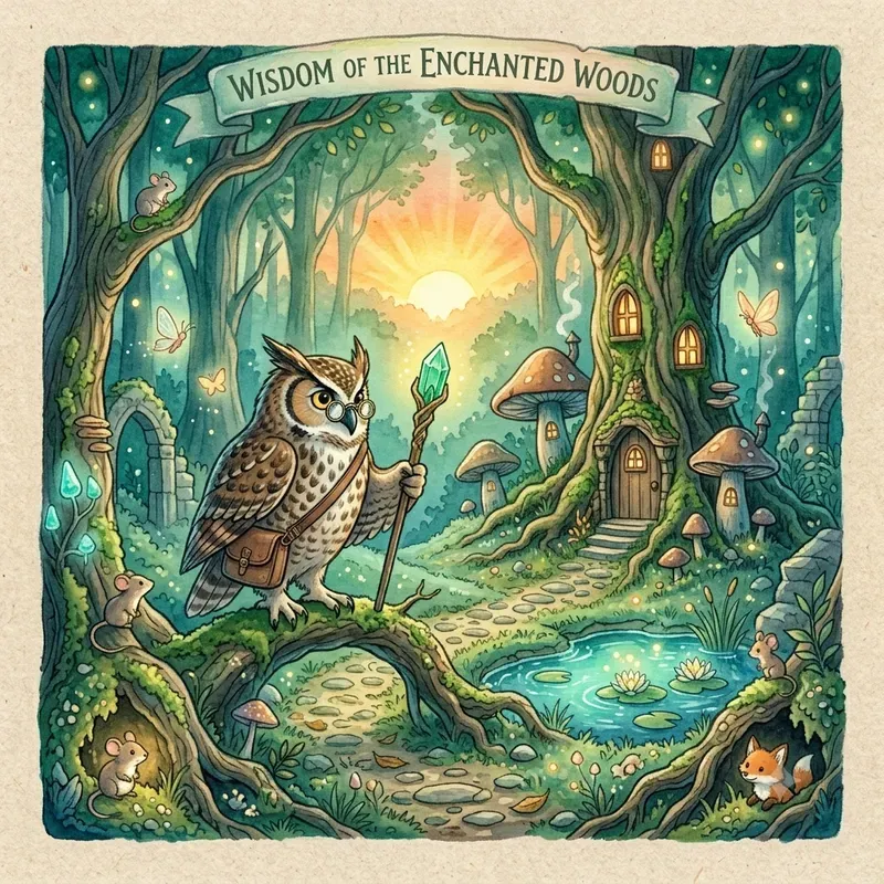 Magical Forest Storybook Art Creators