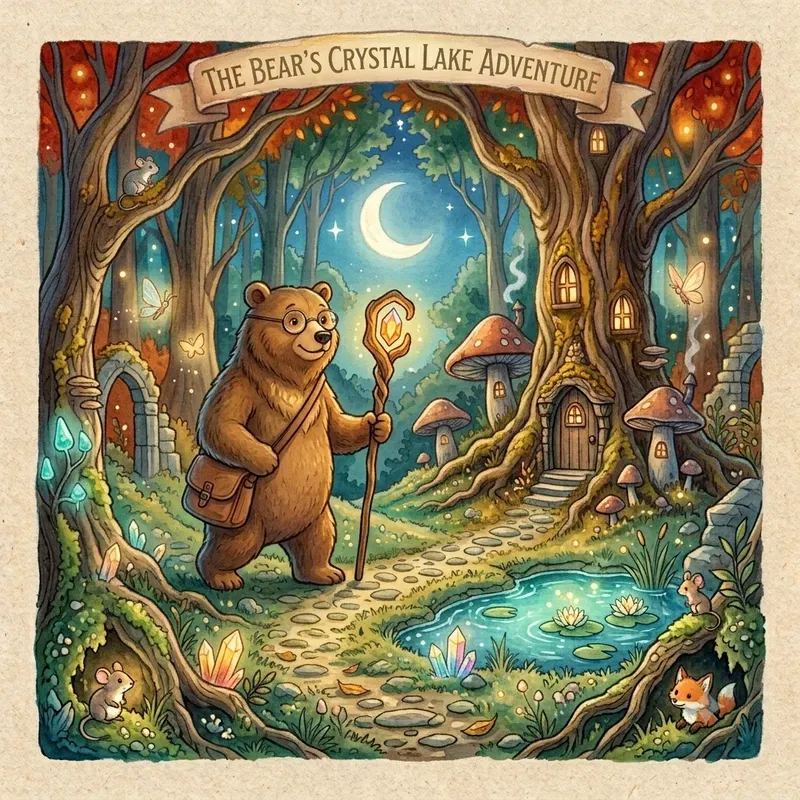 Magical Forest Storybook Art Creators