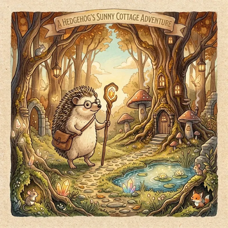 Magical Forest Storybook Art Creators