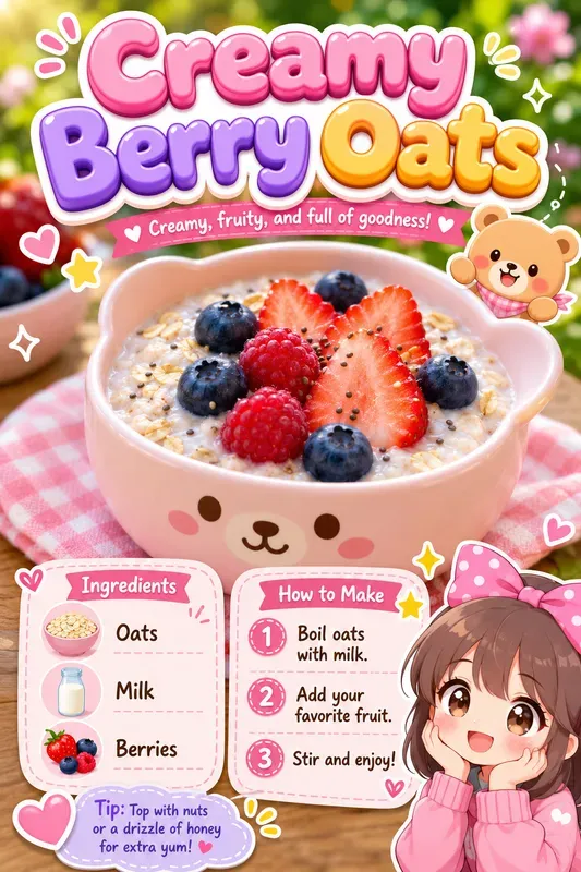 Cute Recipe Infographic Poster Makers