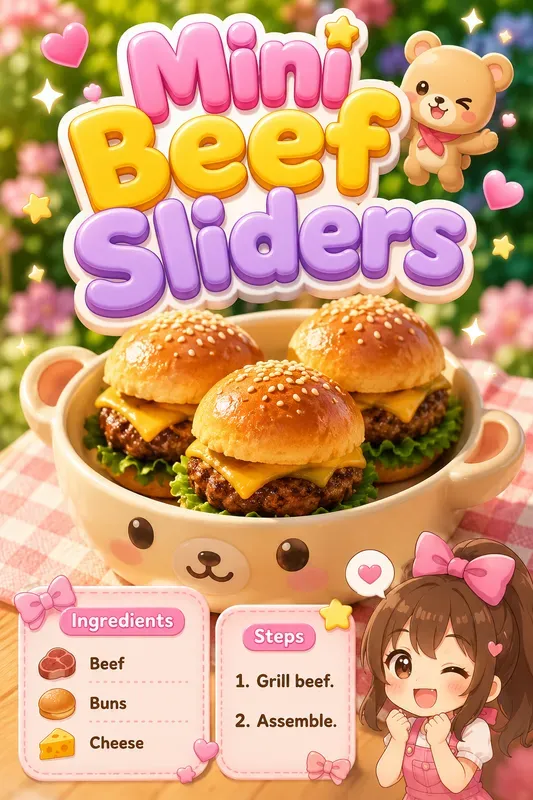 Cute Recipe Infographic Poster Makers