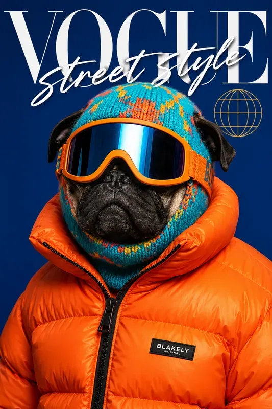High Fashion Animal Magazine Covers