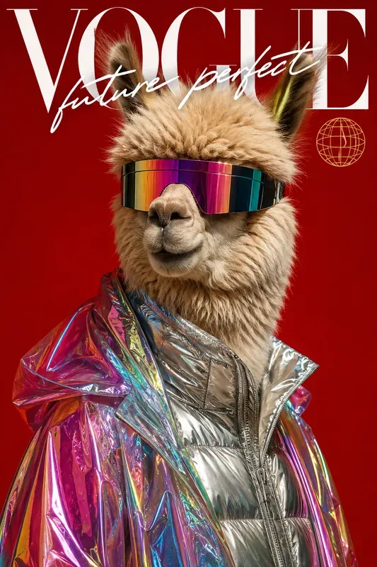 High Fashion Animal Magazine Covers