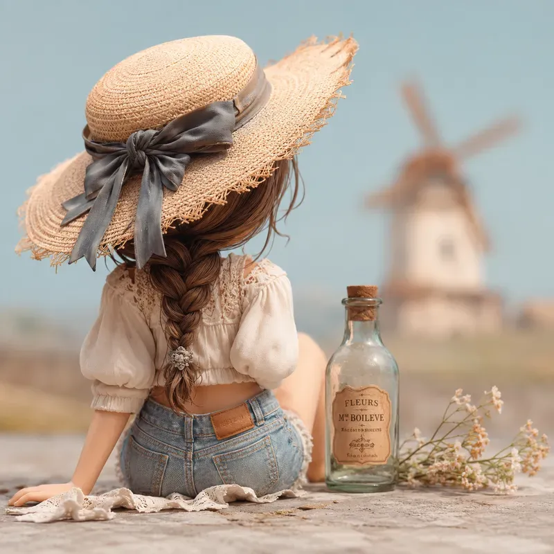 Back View Cozy Character Collections