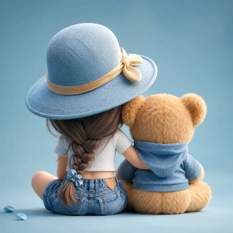 Back View Cozy Character Collections