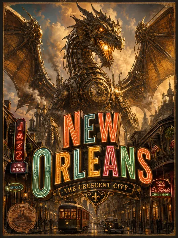 Clockwork Dragon Posters