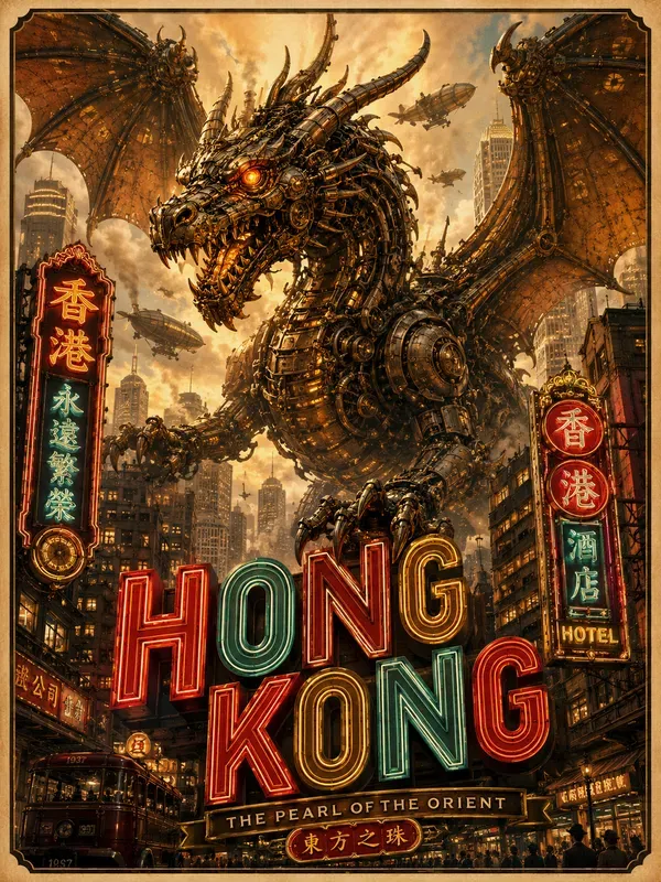 Clockwork Dragon Posters