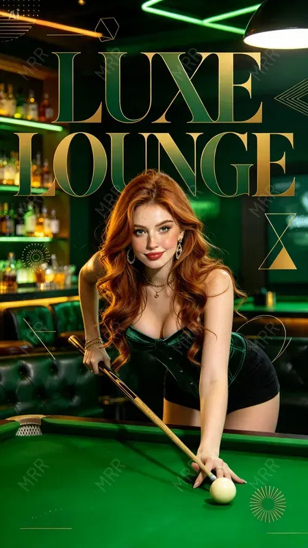 Seductive Bar Billiards Girls