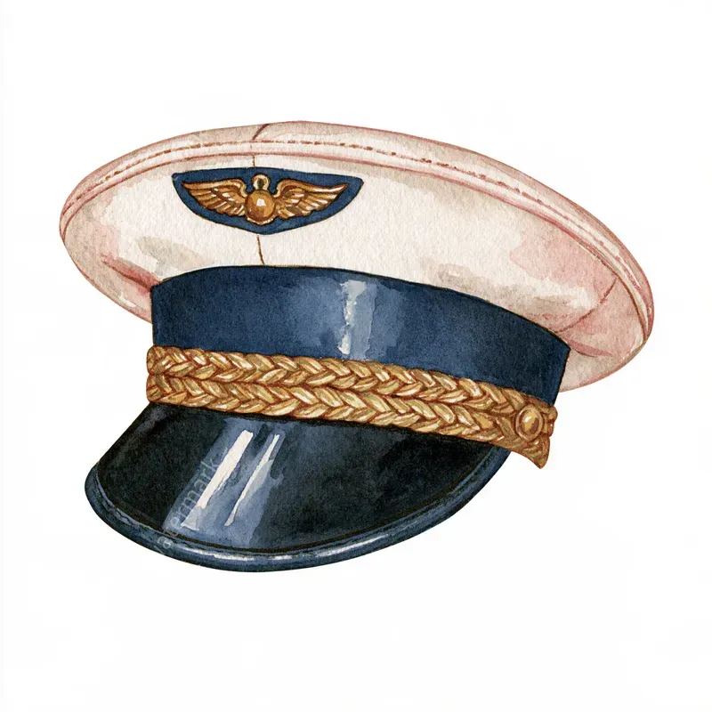 Vintage Airline Storybook Cliparts