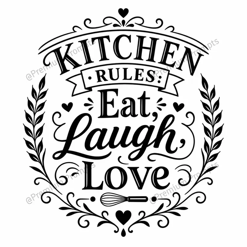 Cutting Board Typography Sayings Designs