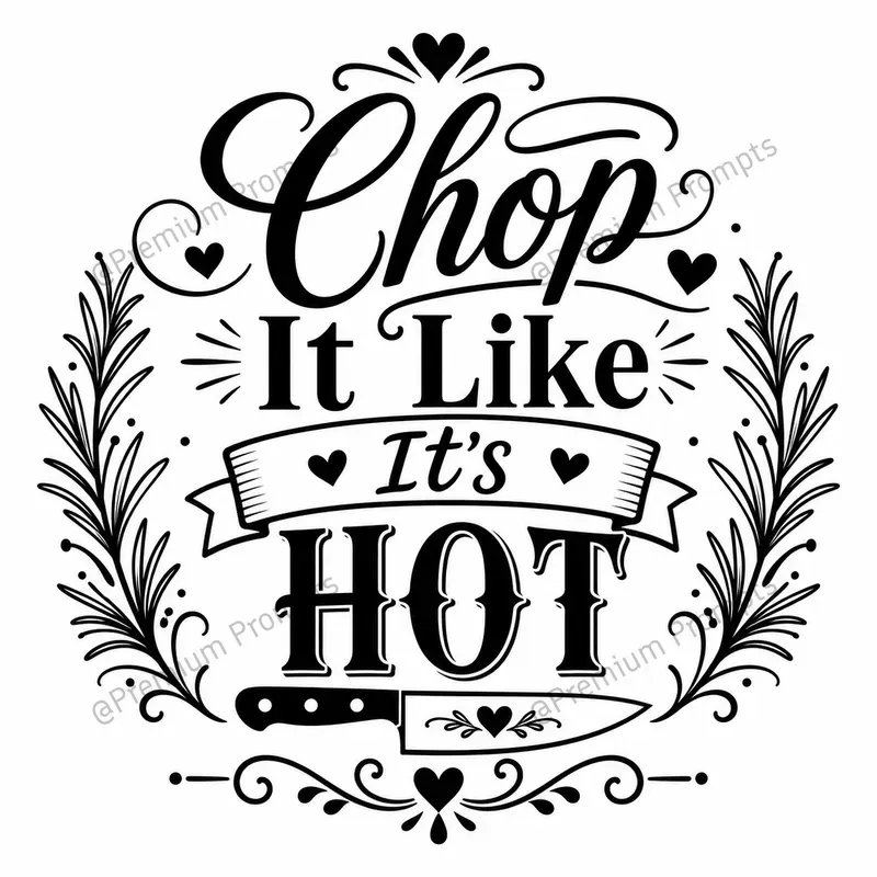 Cutting Board Typography Sayings Designs