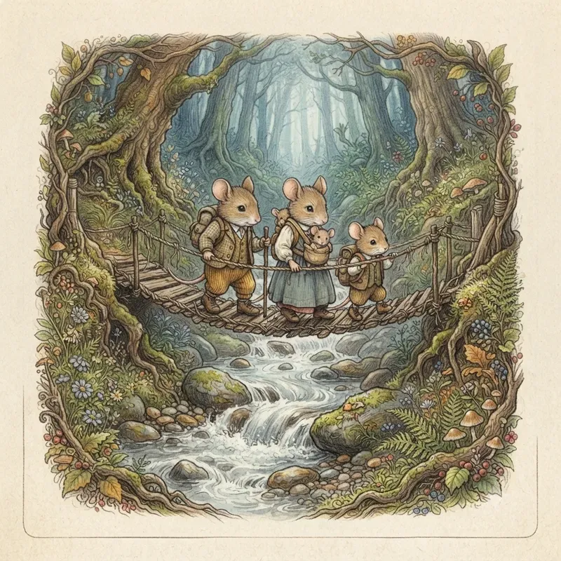 Nostalgic Woodland Folklore