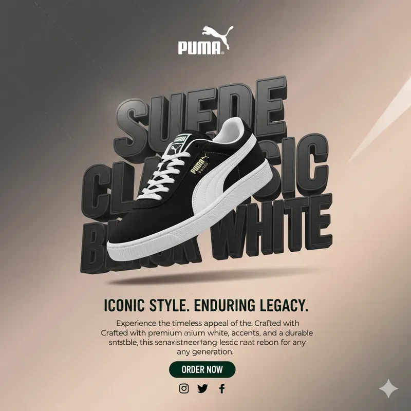 Shoes Ads Posters