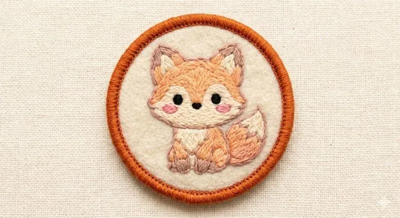 Kawaii Embroidered Patch Characters