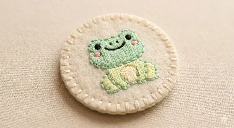Kawaii Embroidered Patch Characters