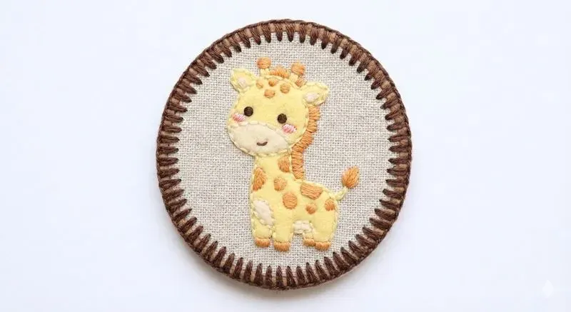 Kawaii Embroidered Patch Characters