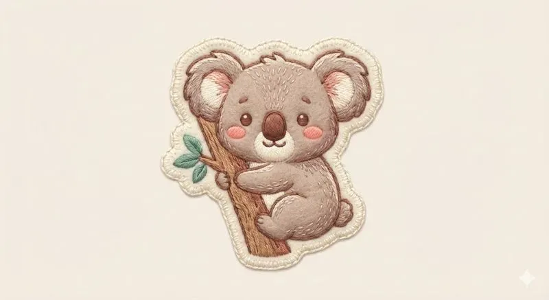 Kawaii Embroidered Patch Characters