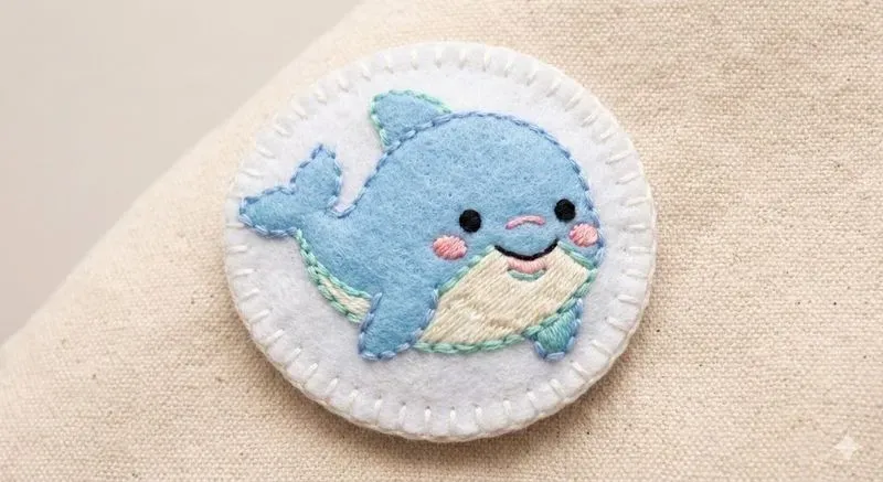 Kawaii Embroidered Patch Characters