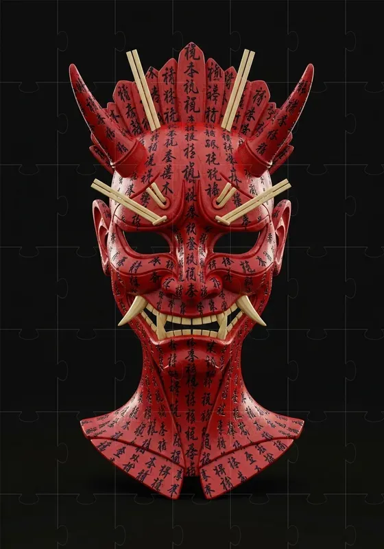 Ceremonial Hybrid Masks