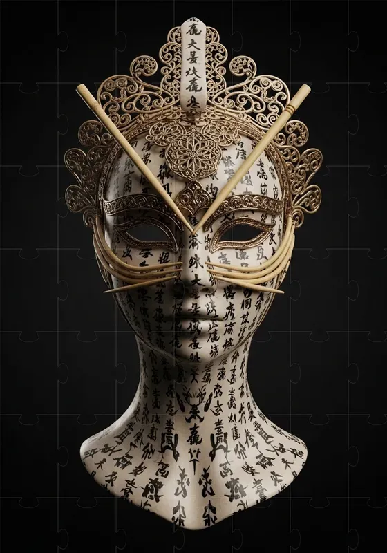 Ceremonial Hybrid Masks