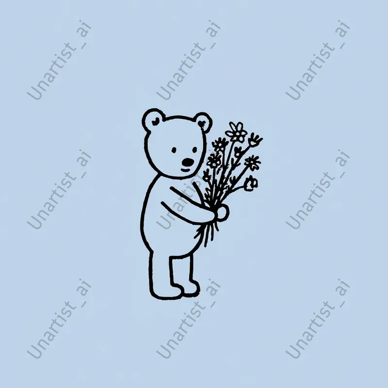 Minimalist Line Drawing Icons