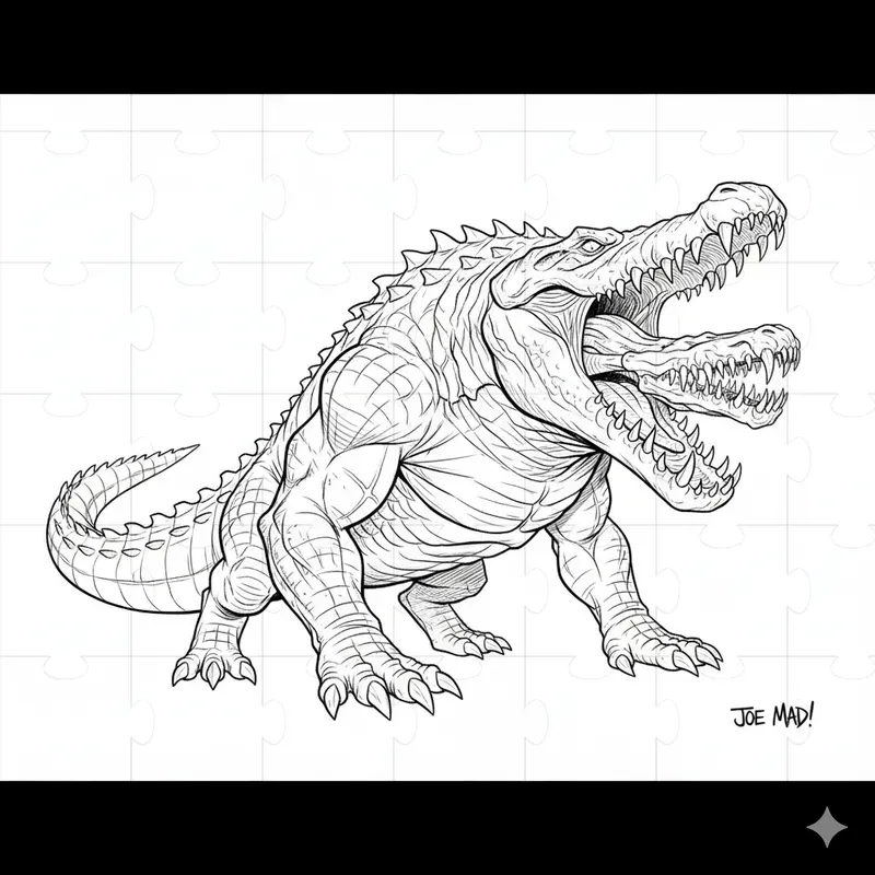 Black And White Line Art Illustrations