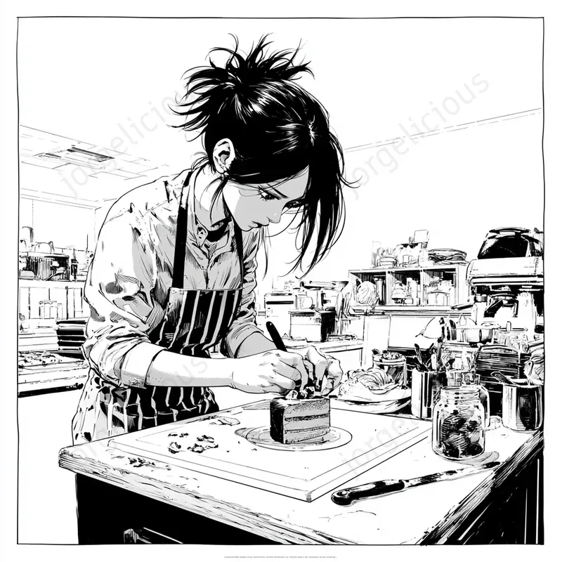 Manga Activity Illustrations