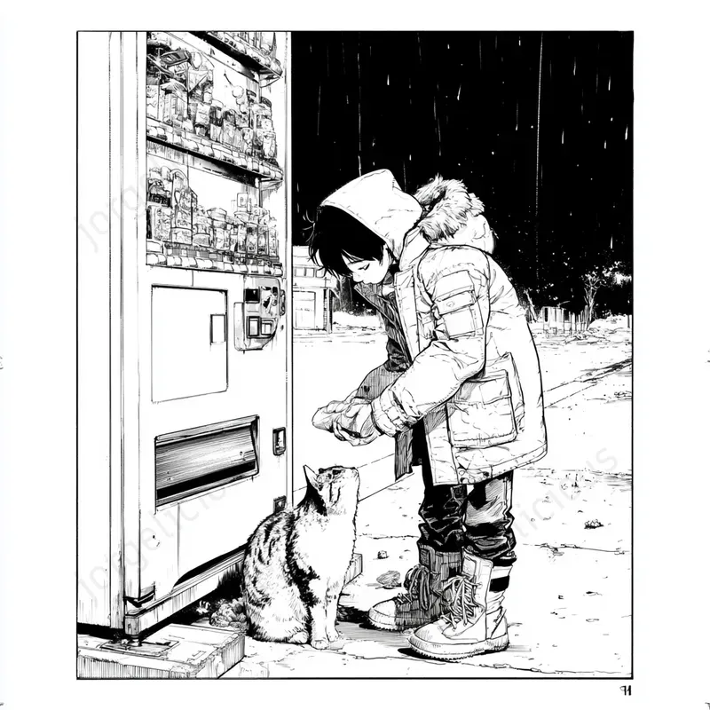 Manga Activity Illustrations