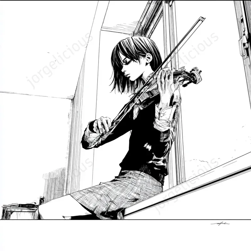 Manga Activity Illustrations