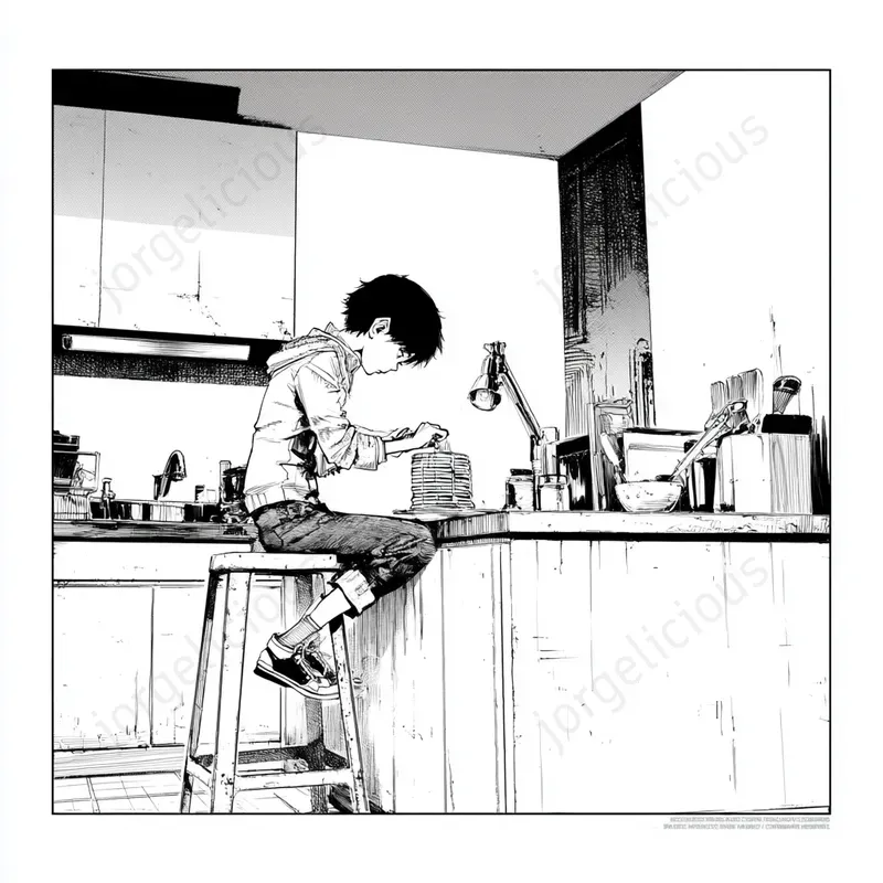 Manga Activity Illustrations