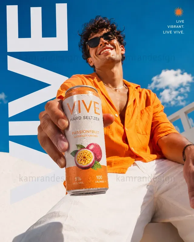 Low Angle Beverage Ad Posters