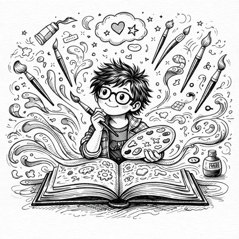 Hand Drawn Doodle Book Ideas Spark Art