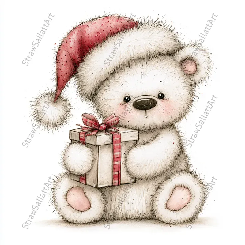 Cute Christmas Character Clipart Tshirts